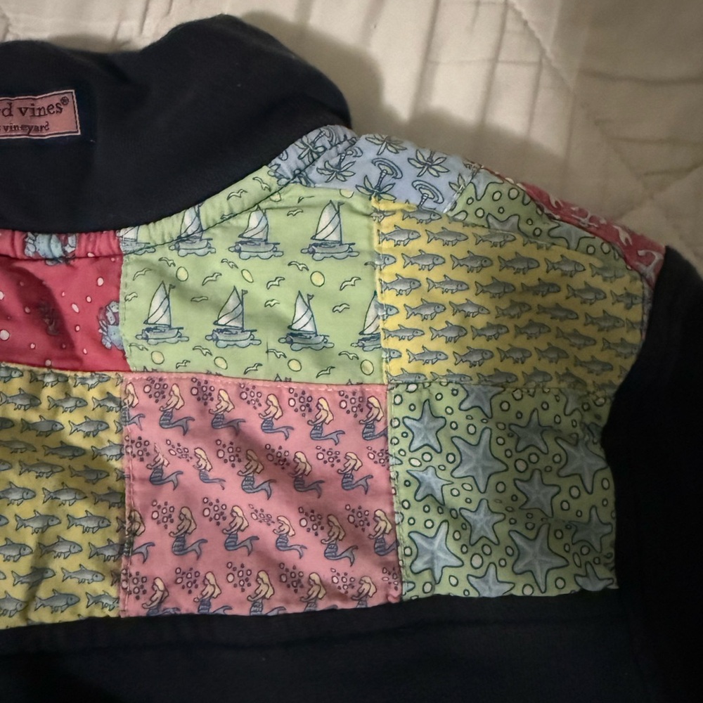 Vineyard Vines Patchwork Quarter Zip - image 5